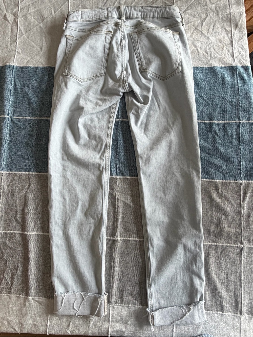 rag & bone Dre Low-Rise Boyfriend- Ditch Plains - Picture 13 of 14